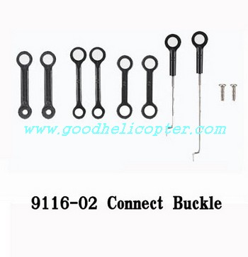 shuangma-9116 helicopter parts connect buckle set 8pcs - Click Image to Close